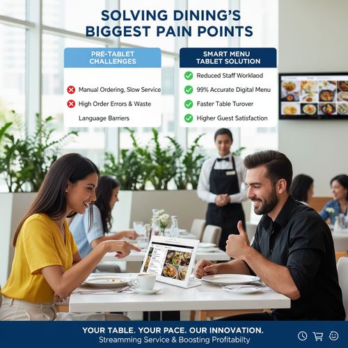 τελευταία εταιρεία περί Επαναπροσδιορισμός της αποδοτικότητας των εστιατορίων με ταμπλέτες παραγγελίας εστιατορίων στο Ντουμπάι