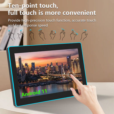 15.6 ιντσών RK3566 NFC POE Power Tablet PC τοίχος τοποθετημένο συνάντηση Android Tablet με φως LED