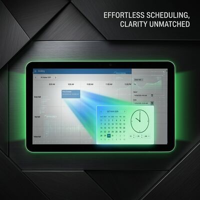 15.6 ιντσών Tablet Αίθουσας Συνεδριάσεων RK3566 με Τροφοδοσία POE και Διπλής Όψης Φωτισμό