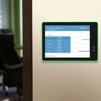 14 ιντσών RK3566 CPU Συνεδριακή αίθουσα Κράτηση Tablet Android Tablet Περιβαλλοντικά φώτα LED