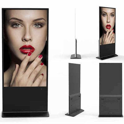 75 ιντσών κατακόρυφη AD Kiosk LCD διαφημιστική οθόνη Android οθόνη αφής πάτωμα στέκεται Τοτέμ