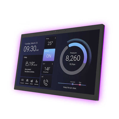 10.1 ιντσών Smart Home Tablet με RK3566 CPU και LED Light Bar τεσσάρων πλευρών