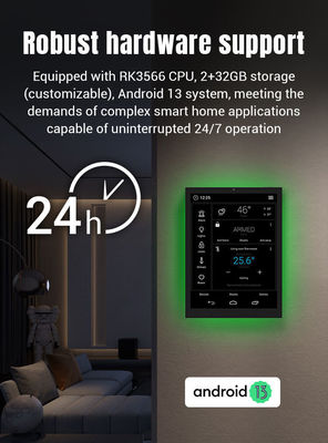 9.7 ιντσών Android 13 Ταμπλέτα Αυτοματοποίησης All-in-one RK3566 Εικονική οθόνη ελέγχου