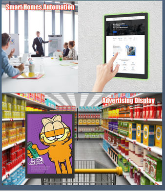 9.7 ιντσών RK3566 4+32GB POE NFC Wall Mounted Android 13 Tablet Smart Home Control Tablet PC με LED Light Bar