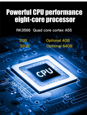 9.7 ιντσών RK3566 4+32GB POE NFC Wall Mounted Android 13 Tablet Smart Home Control Tablet PC με LED Light Bar