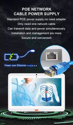 15.6 ιντσών RK3399 Android Tablet PC Ιατρικό Ταμπλέτο Για Χορηγήσεις Νοσοκομείο