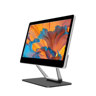 15.6" LCD οθόνη χωρητική οθόνη αφής POS τερματικό Win7/8/10 ταμειακό μητρώο All-in-One σύστημα για την βιομηχανία φιλοξενίας