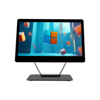 15.6" LCD οθόνη χωρητική οθόνη αφής POS τερματικό Win7/8/10 ταμειακό μητρώο All-in-One σύστημα για την βιομηχανία φιλοξενίας