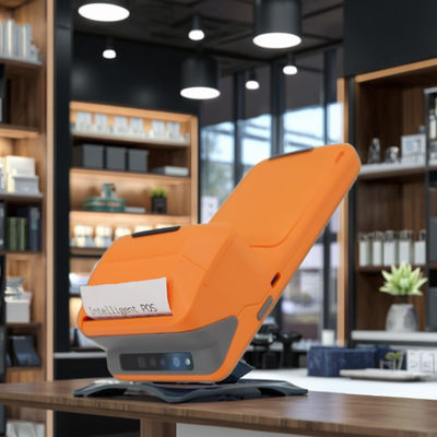 Android 11 5,45 ιντσών Εγγυητό τερματικό POS με θερμικό εκτυπωτή 58mm NFC WiFi USB συνδεσιμότητα και 32GB / 64GB μνήμη Καλύτερη