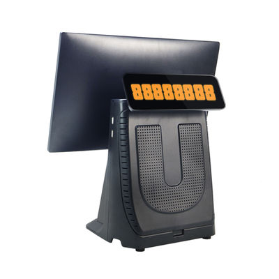 Υψηλής Απόδοσης 15,6" I3 Επεξεργαστής Οθόνη Αφής Pos All In One Μηχάνημα POS Λιανικής Σούπερ Μάρκετ με Οθόνη Πελάτη