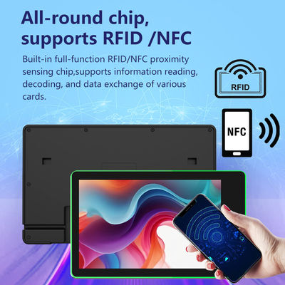 10.1-ιντσών Tablet Επιτοίχιας Στήριξης Android με Τετραπύρηνο Rockchip RK3576 και Μπάρα Φωτισμού LED 4 Πλευρών για Κράτηση Αιθουσών Συνεδριάσεων