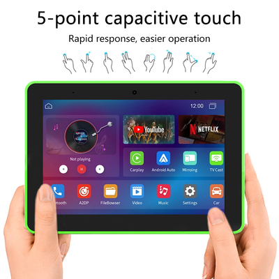 8 - ιντσών επιτοίχια Android Tablet PC POE NFC wifi οθόνη αφής με 4 - πλευρικά φώτα LED για Έξυπνο Σπίτι, Κράτηση Αίθουσας Συνεδριάσεων, Προγραμματισμό ξενοδοχείου
