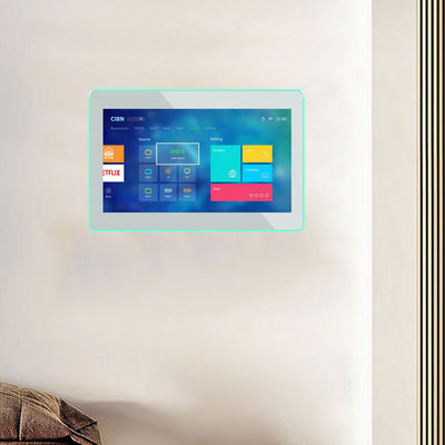 8-ιντσών Επιτοίχιο Tablet Android με Φώτα LED 4 Πλευρών και POE NFC για Έξυπνο Σπίτι και Κράτηση Αιθουσών Συνεδριάσεων
