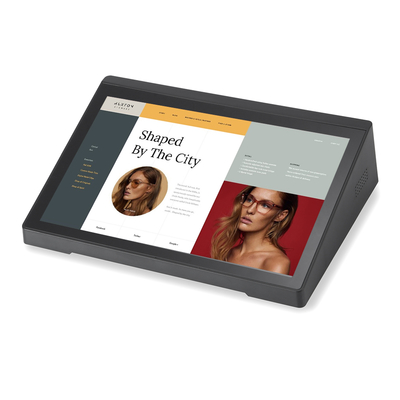 Οριζόντια επιτραπέζια Android tablet PC 10,1 ιντσών με οθόνη αφής, RJ45, POE, αναγνώστη NFC, για βιομηχανική χρήση, επιχειρήσεις, ξενοδοχεία, εστιατόρια, καταστήματα λιανικής, χρήση σε γραφείο