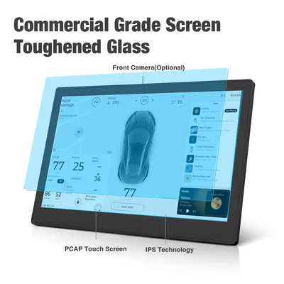 Ψηφιακή διαφημιστική οθόνη video wall LCD 23,6 ιντσών, Rockchip τετραπύρηνος, POE, NFC, 4GB RAM, 32GB αποθήκευση, οθόνη αφής για καταστήματα λιανικής