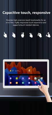 Τείχος 24 ιντσών Android 12 tablet pc POE NFC LCD οθόνη αφής Εμπορική οθόνη Ψηφιακή σήμανση διαφήμιση βιντεοπαίκτης