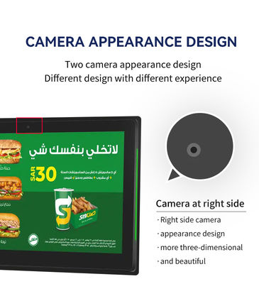 101 ιντσών επιτοίχια επαγγελματική ταμπλέτα android pc με φωτεινή μπάρα led για προβολή προγράμματος διασκέψεων