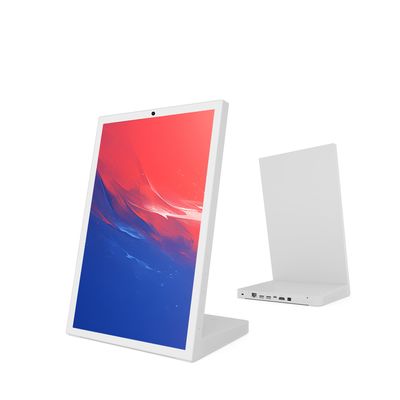 15.6 ιντσών σχήμα L οκτά τετράγωνο RK3576S Android tablet pc επιχειρηματικό περίπτερο Ενσωματωμένη μπαταρία