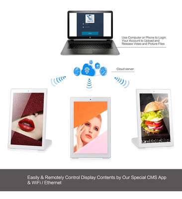 13,3 ιντσών RK3568 L σχήματος επιτραπέζιο tablet android POE business kiosk εστιατόριο παραγγελίες