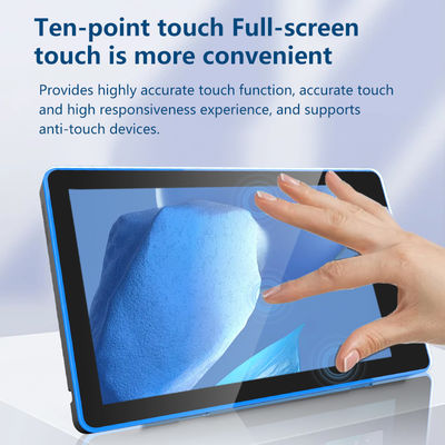 15.6 ιντσών Επιτοίχιο Tablet PC Android με Τετραπύρηνο RK3566 και Μπάρα Φωτισμού LED για Κράτηση Αιθουσών Συνεδριάσεων