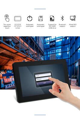 τοίχου στήριξης 32 ιντσών ψηφιακή σήμανση διαφημιστική οθόνη android tablet pc POE NFC λειτουργία wifi