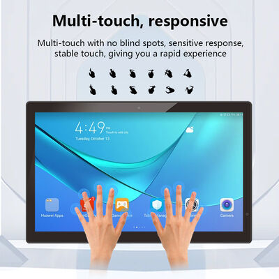 Τοίχος 15.6inch 1080p IPS Win 10 OS tablet pc POE NFC RJ45 Wi-Fi οθόνη αφής διαφήμισης επιχειρήσεων