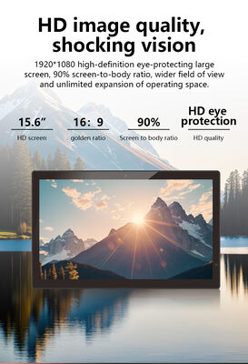 Τοίχος 15.6inch 1080p IPS Win 10 OS tablet pc POE NFC RJ45 Wi-Fi οθόνη αφής διαφήμισης επιχειρήσεων