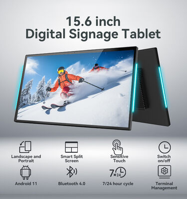 15.6 ιντσών RK3566 Quad-Core Android Tablet PC με οθόνη IPS 1080p και POE NFC RFID υποστήριξη για αίθουσες συνεδριάσεων