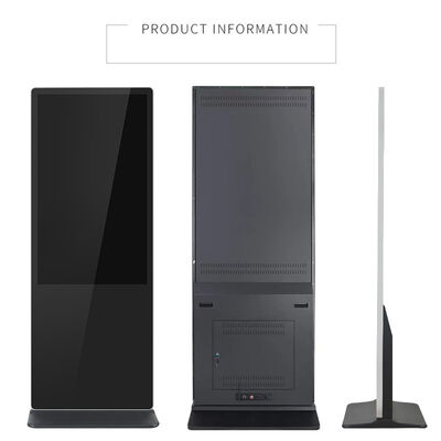 43 ιντσών Φώτος Στάσιμο Ψηφιακή Σημαιογραφία LCD Διαφήμιση Εμφάνιση Αγγίξιμη οθόνη Smart Kiosk αφίσα Player για εμπορικό κέντρο