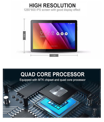 10.1 ιντσών Quad Core Android 7.0 Industrial Tablet με οθόνη αφής