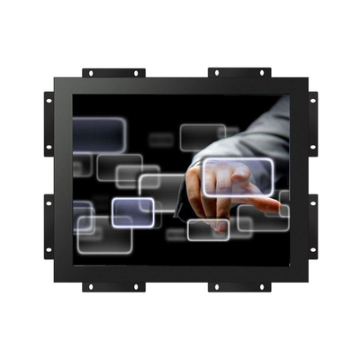 12» ανοικτή επίδειξη 350cd/m2 πλαισίων LCD οργάνων ελέγχου οθόνης αφής περίπτερων SVGA