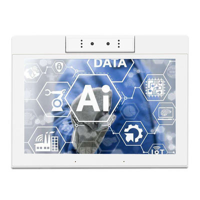 10.1 ιντσών σχήμα L RK3566 POE NFC Android 11 Tablet PC Desktop Λευκό Πίνακα παραγγελίας εστιατορίου με διπλή κάμερα