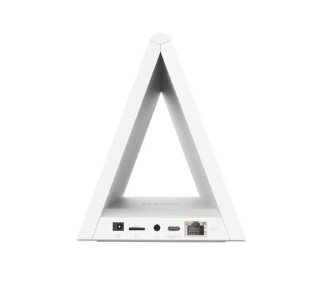 Λευκό RK3288 επιτραπέζιο σε σχήμα L 10,1 ιντσών Android Tablet Pc POE NFC αφής διπλή οθόνη Εστιατόριο παραγγελίας περίπτερο Ταμπλέτες POS