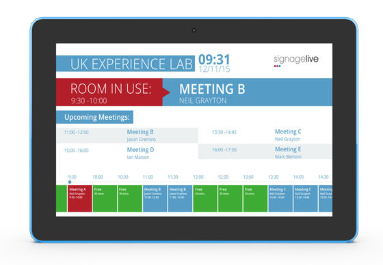 RK3288 Quad-Core Android Tablet με 10-Point Capacitive Touch και LED Light Bar για βιομηχανική χρήση