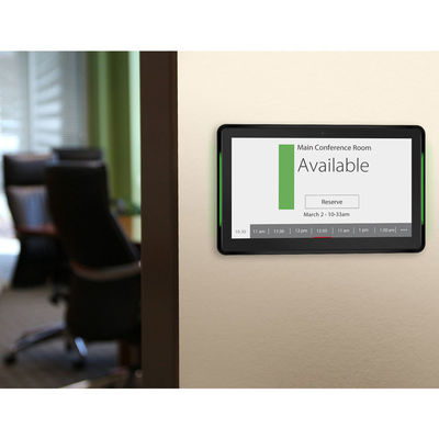 10.1-ιντσών NFC POE Επιτοίχιο Tablet Android με Μπάρα Φωτισμού LED για Αίθουσες Συνεδριάσεων