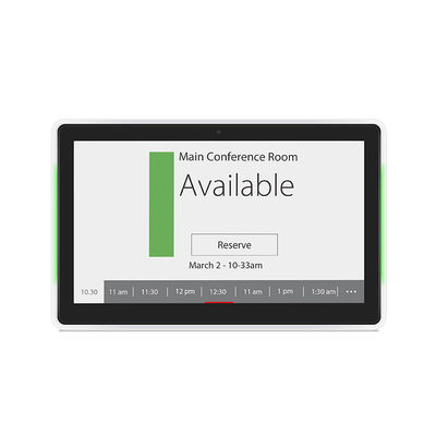 Επιτοίχια 10,1 ιντσών RK3399 Android Tablet PC POE NFC Οθόνη αφής Tablet συνεδριάσεων με φώτα και στις δύο πλευρές