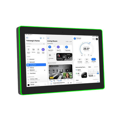 Ποιότητα  13.3Inch Wall Mounted Conference Room Tablet NFC/RFID POE Commercial Android Tablet Surrounding Led Light εργοστάσιο
