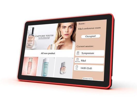 Ποιότητα  10.1Inch RK3288 NFC POE Wall Mounted Touch Screen Conference Tablet With LED Light Bar εργοστάσιο