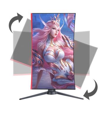 ποιότητας  27 Inch 165Hz Gaming Desktop Monitor HDMI DP Interfaces Rotating Stand εργοστάσιο