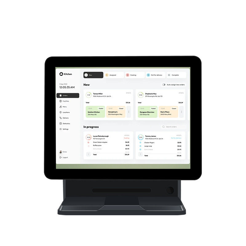 15.6 ιντσών N2840 POS Machine Touch Screen POS Τερματικό για λιανικό εμπόριο και εστιατόριο