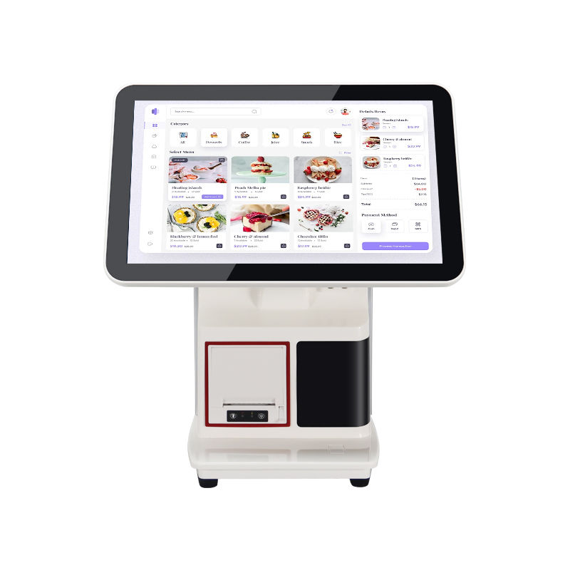 15.6 ιντσών 8G 128G οθόνη αφής όλα σε ένα Android Pos Μηχανή για την αποτελεσματικότητα εστιατορίου και την υποστήριξη προσαρμογής