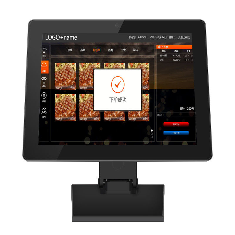 1.6GHz Quad Core Android POS Tablet με οθόνη αφής 15 ιντσών και χωρητική αφής 10 σημείων