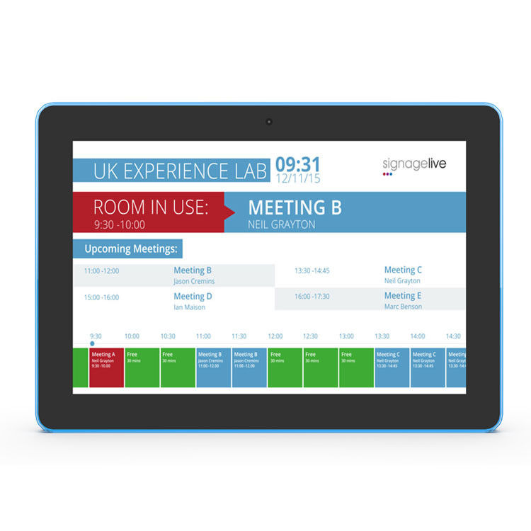 10 ιντσών LED Light Android Tablet PC με NFC και PoE για βιομηχανικές εφαρμογές PC All-in-One