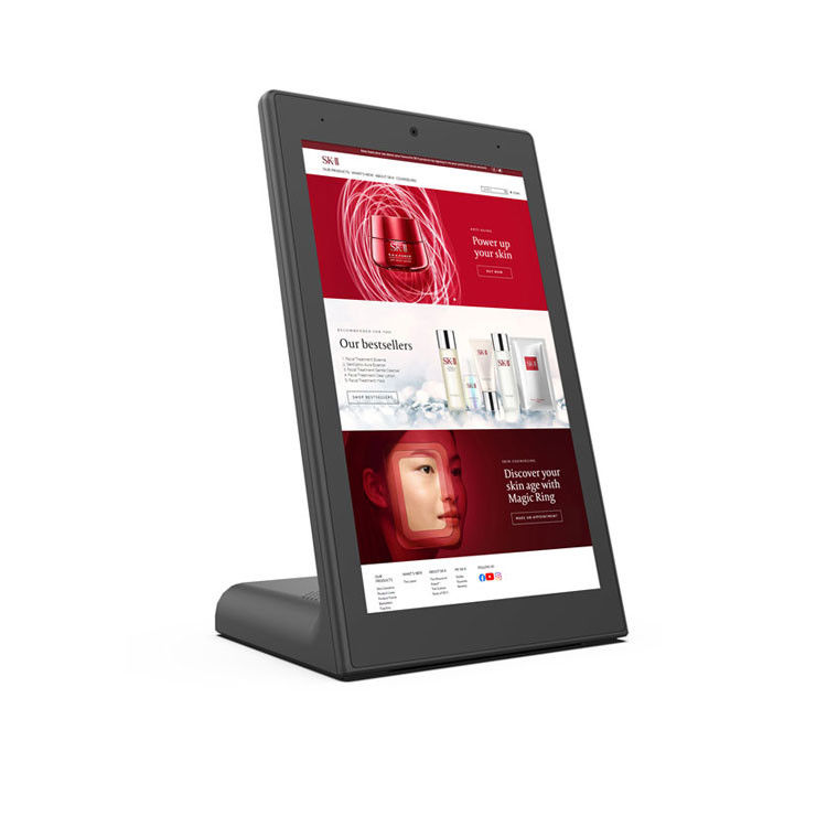 Tablet PC Android 10 ιντσών RK3288 με χωρητική οθόνη αφής 10 σημείων, τετραπύρηνο επεξεργαστή και Android 8.1 για Εμπορικές Οθόνες
