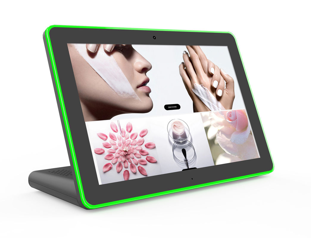 10.1 ιντσών Android 8.1 All-in-One PC με οθόνη αφής, μπάρα φωτισμού LED και τετραπύρηνο επεξεργαστή Cortex A7