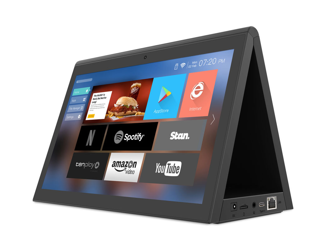 10 ιντσών RK3288 Quad Core Android Tablet με διπλή οθόνη για βιομηχανική και εμπορική χρήση