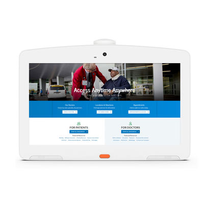 13,3 ιντσών 1080P RK3399 Tablet PC Ιατρικής Χρήσης Τοίχου Φροντίδας Υγείας Νοσοκομειακό Tablet All In One