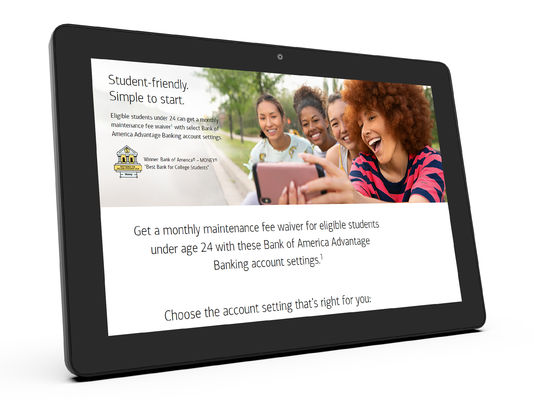 Τείχος 10 ιντσών Smart Android Tablet RJ45 Quad Core RK3288